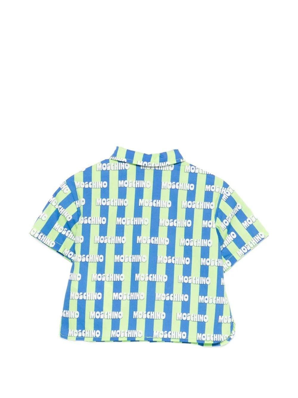 Camicia per neonato MUC01MLLB59 83676 MOSCHINO BABY 
