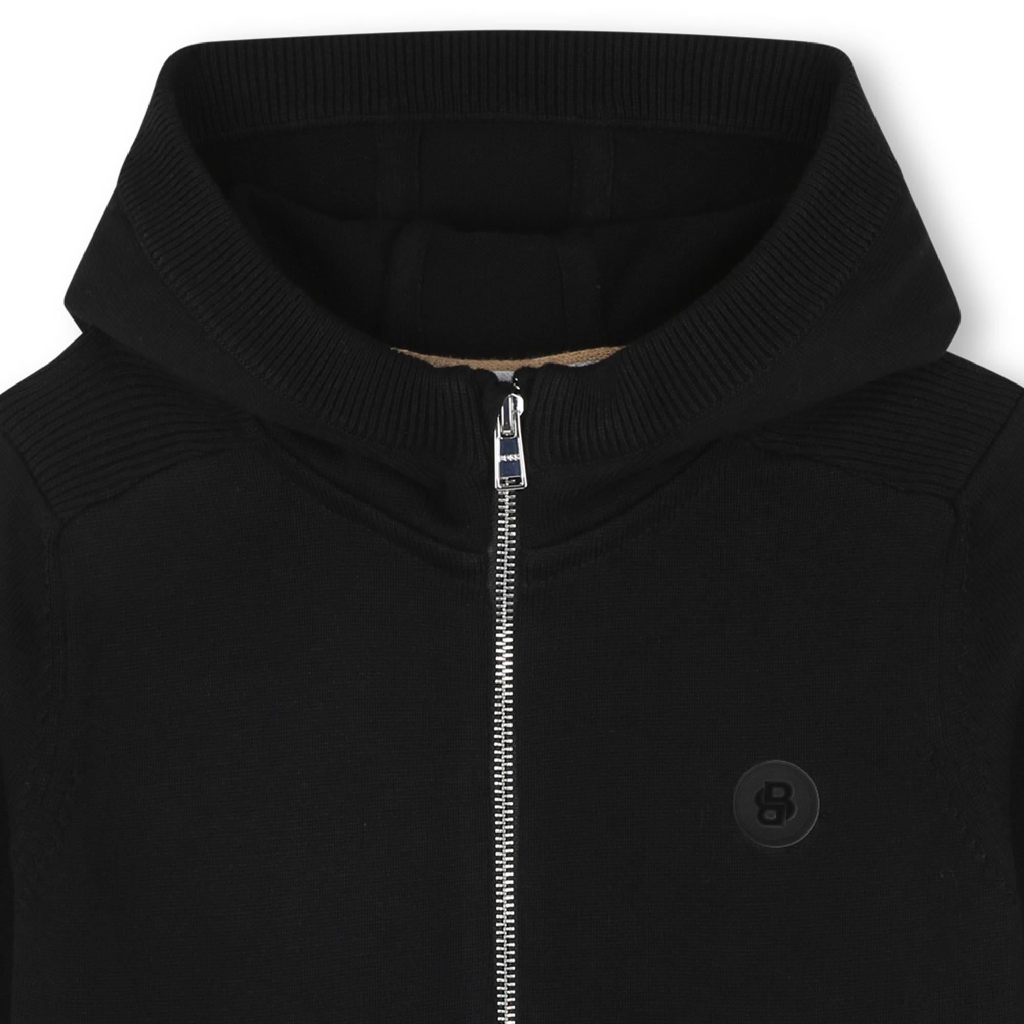 Cardigan con cappuccio J52309 09B BOSS 