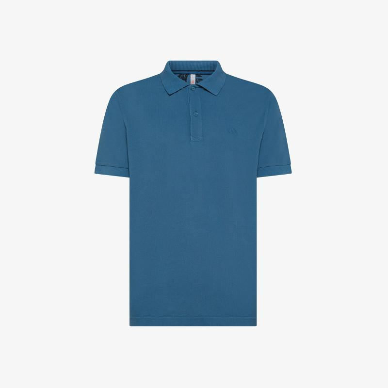 Polo in piquet di cotone A35104 80 SUN68 