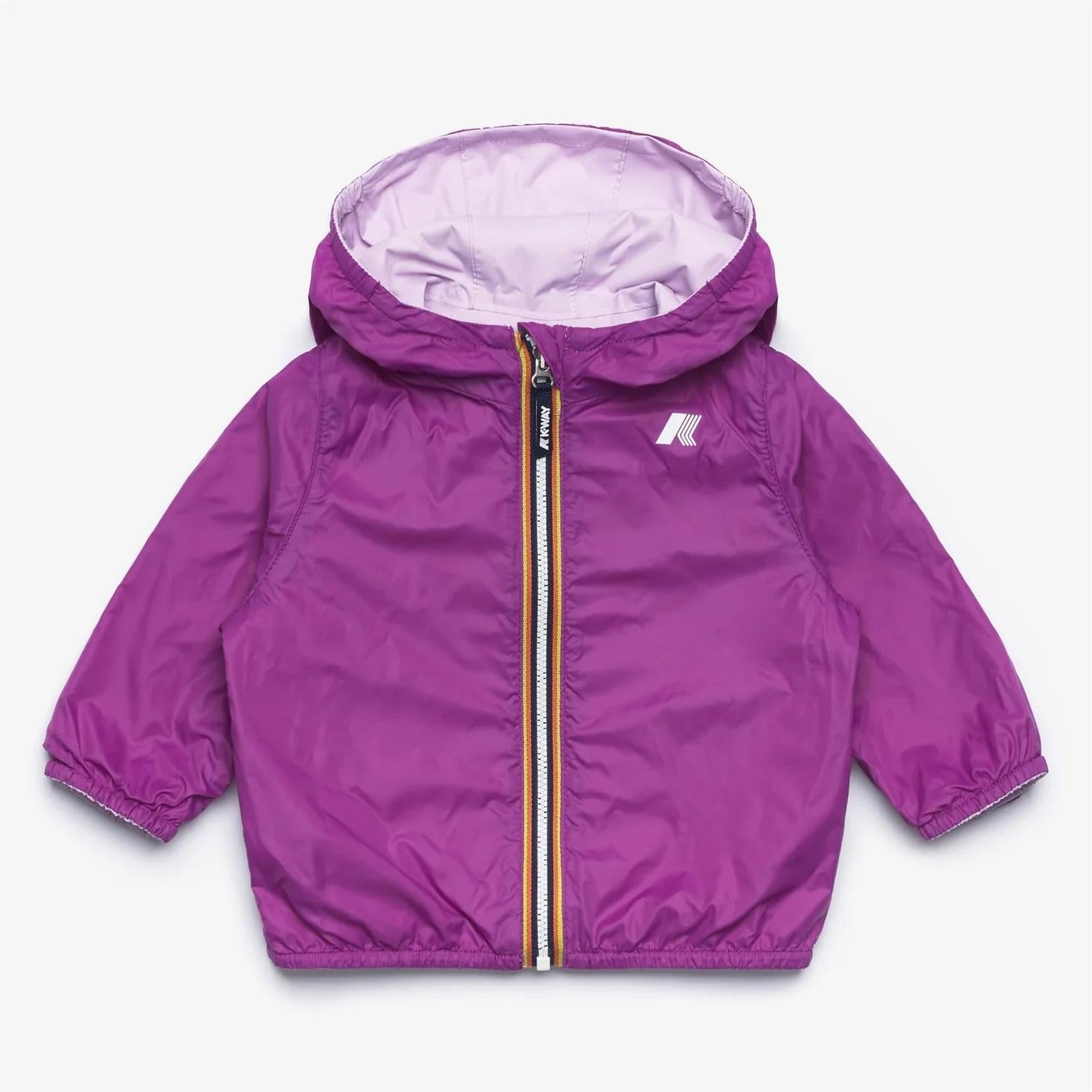 Giacca corta viola neonati K2123IWA B1H K-WAY 