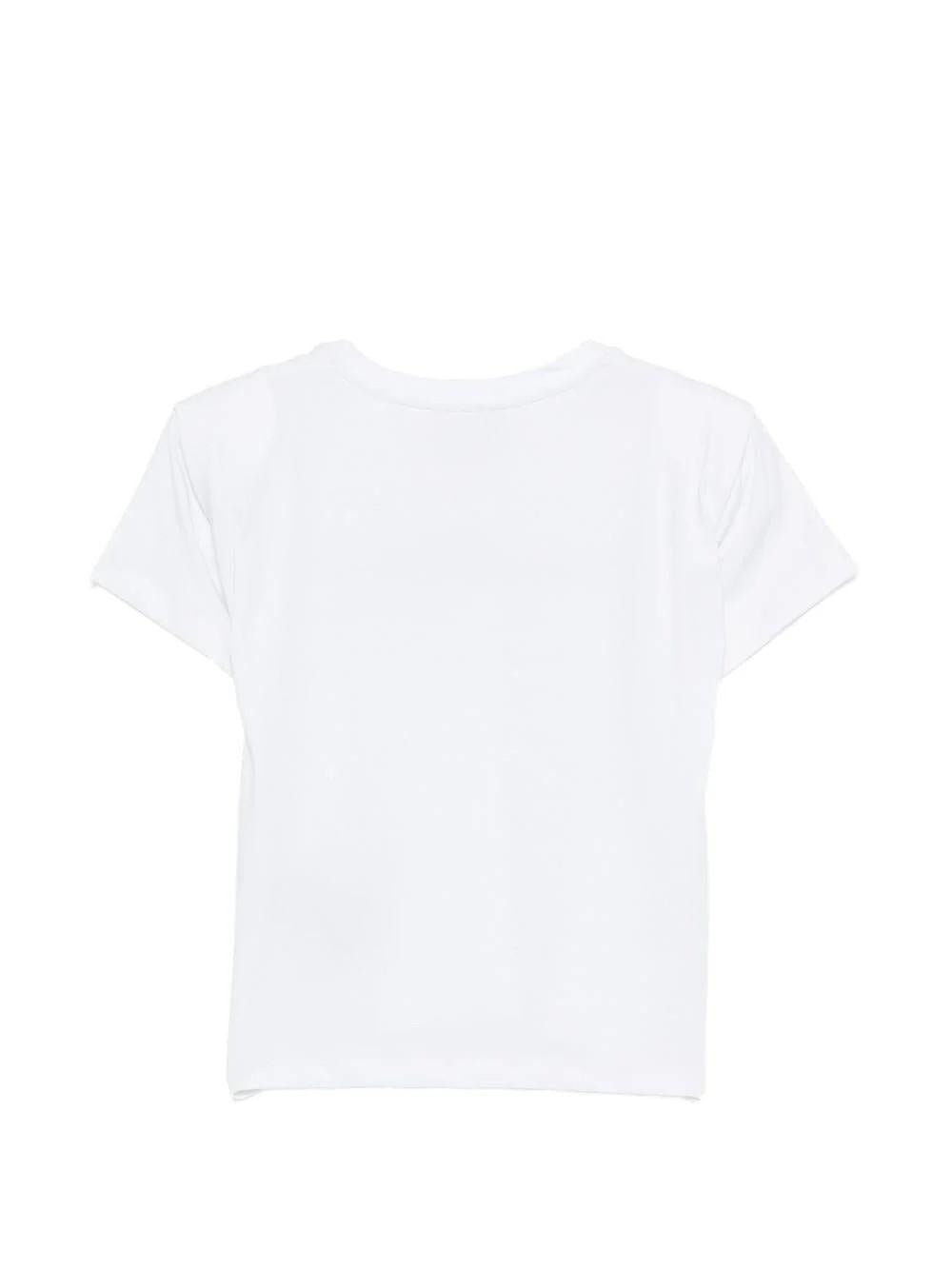 T-shirt con dettaglio logo RGP26112TS WHITE RICHMOND 