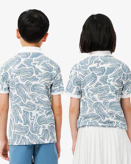 Polo stampata in pique' PJ8466 I0N LACOSTE 