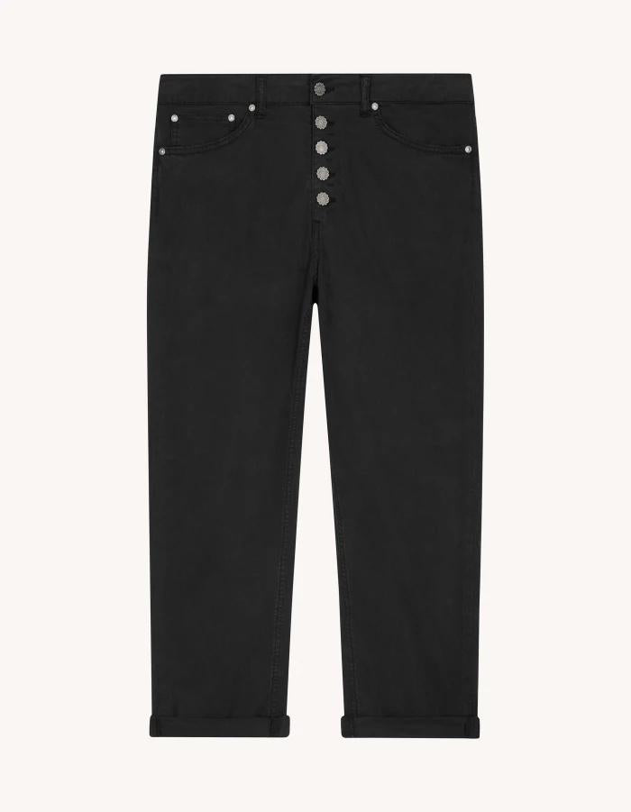 Pantaloni Koons loose DP268BGSE068BM5 999 DONDUP 