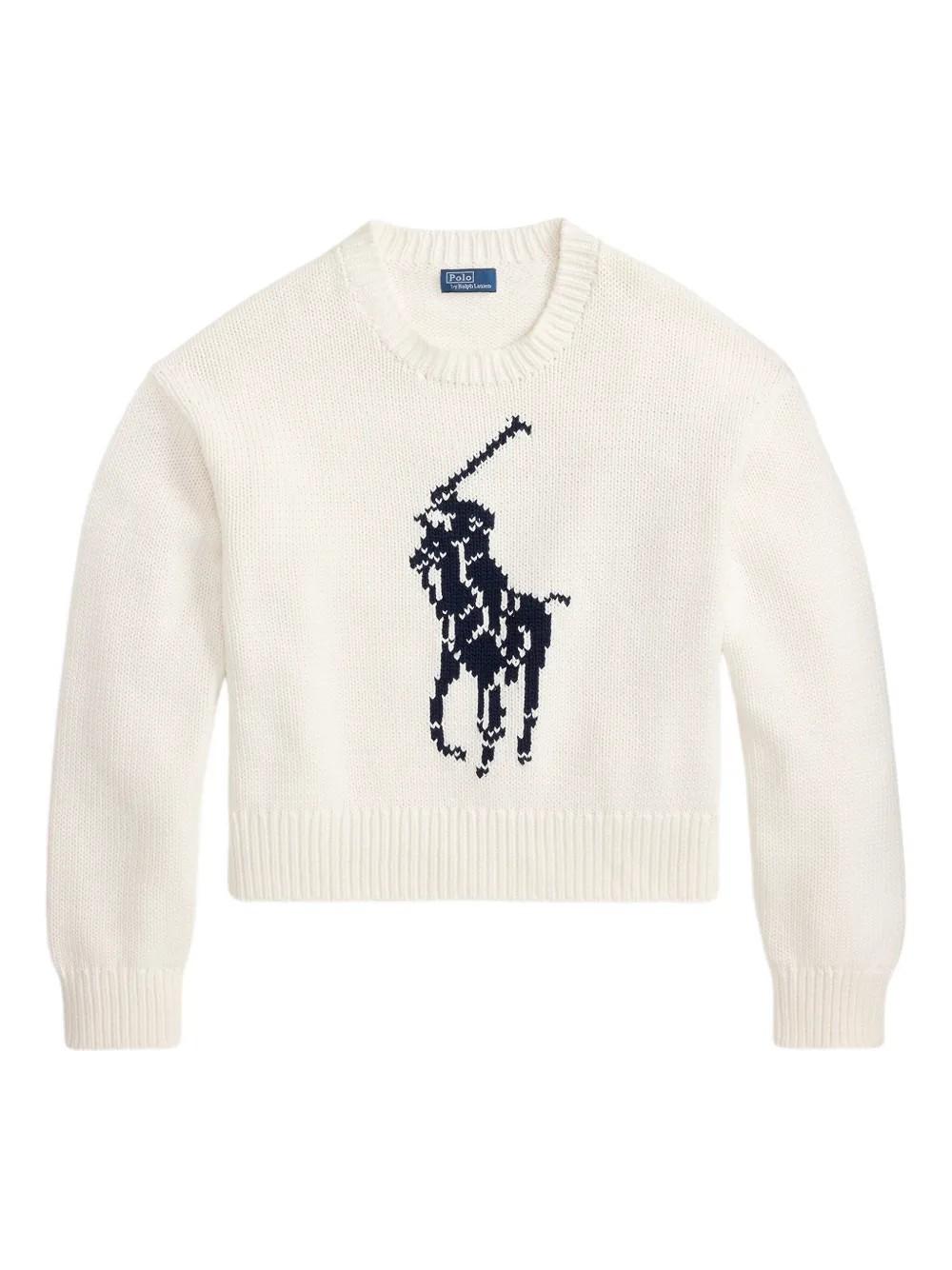 Pullover con logo 211A96234 002 POLO RALPH LAUREN 