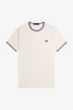 T-shirt con doppia riga