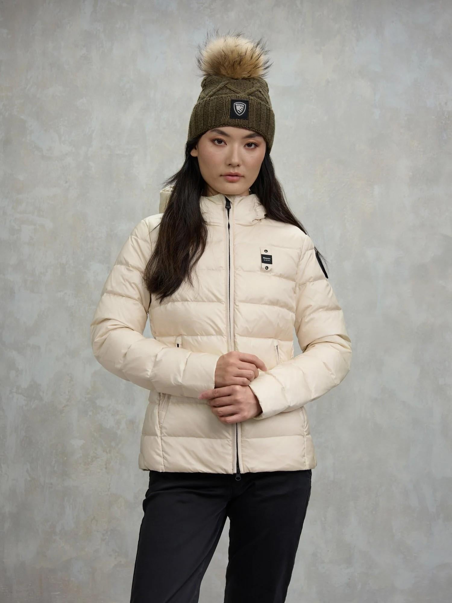 Piumino charme 25WBLDC03100 907GG BLAUER 