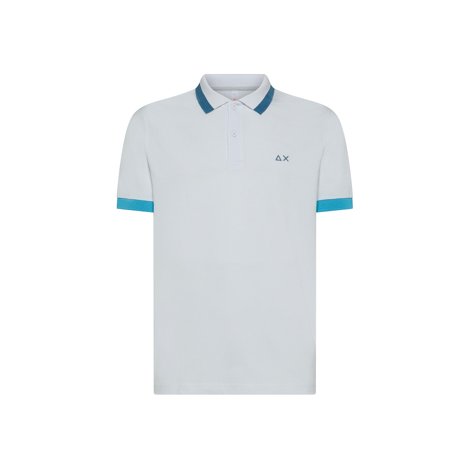 Polo con maxi riga A35112 01 SUN68 