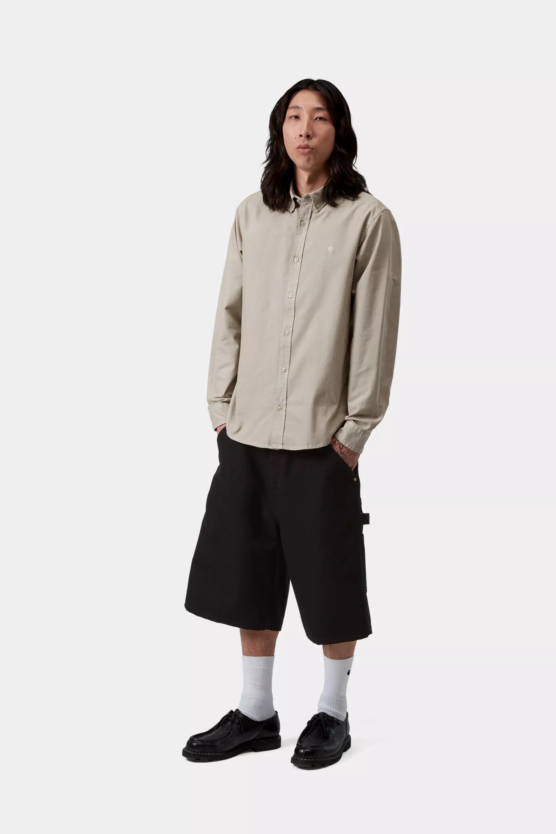 L/S Bolton Shirt I030238 3GEGD CARHARTT WIP 