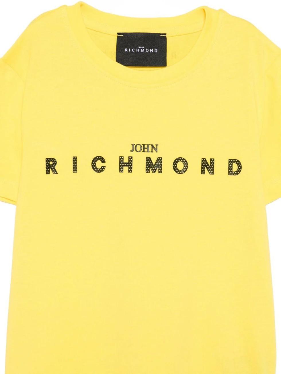 T-shirt con dettaglio logo RBP26008TS YELLOWBUT RICHMOND 