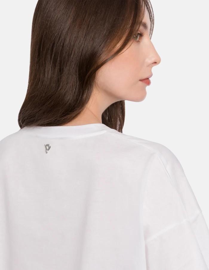 T-shirt girocollo DS077JF0350DXXX 000 DONDUP 
