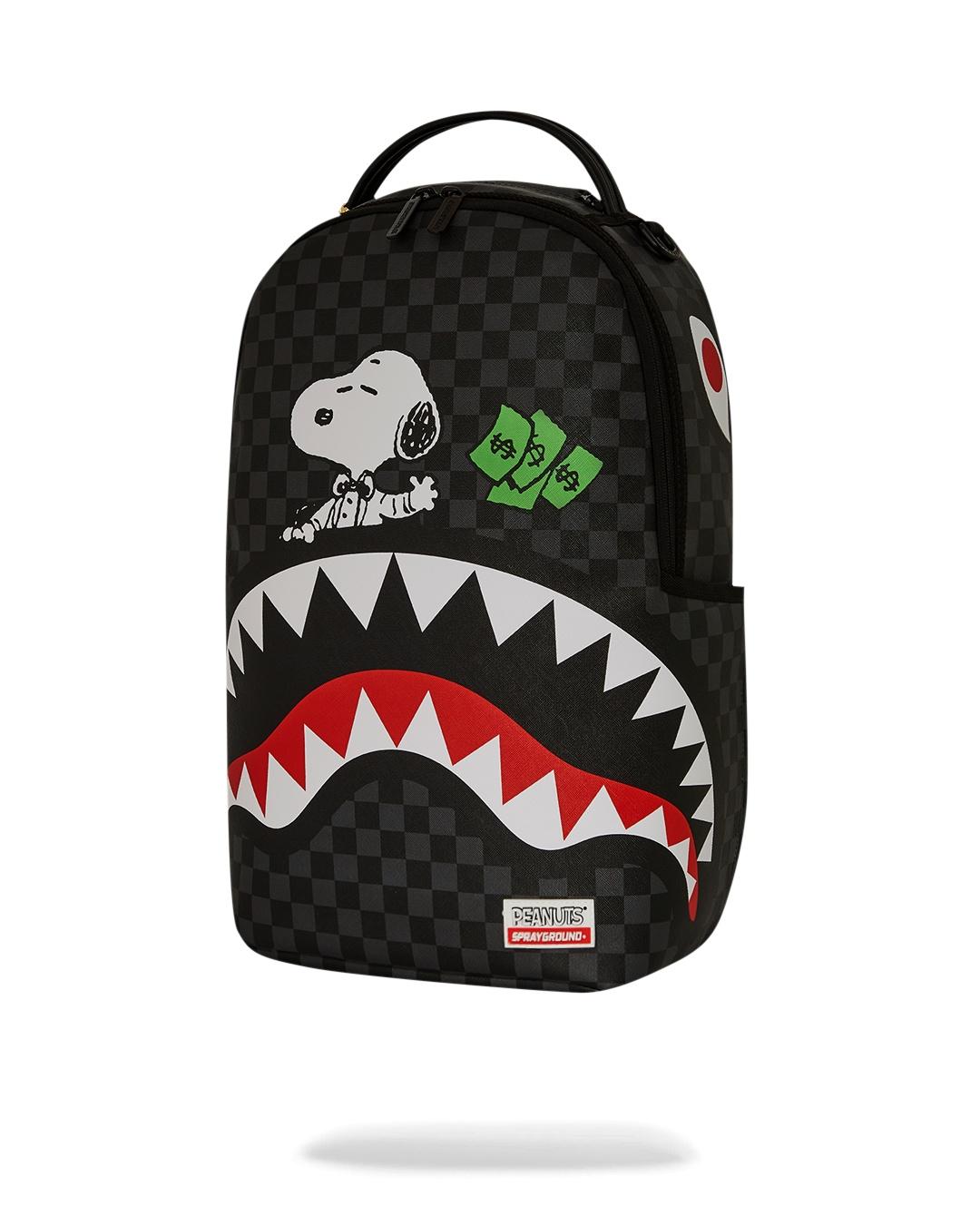 Zaino Snoopy top shark money 910B7741 NSZ SPRAYGROUND 