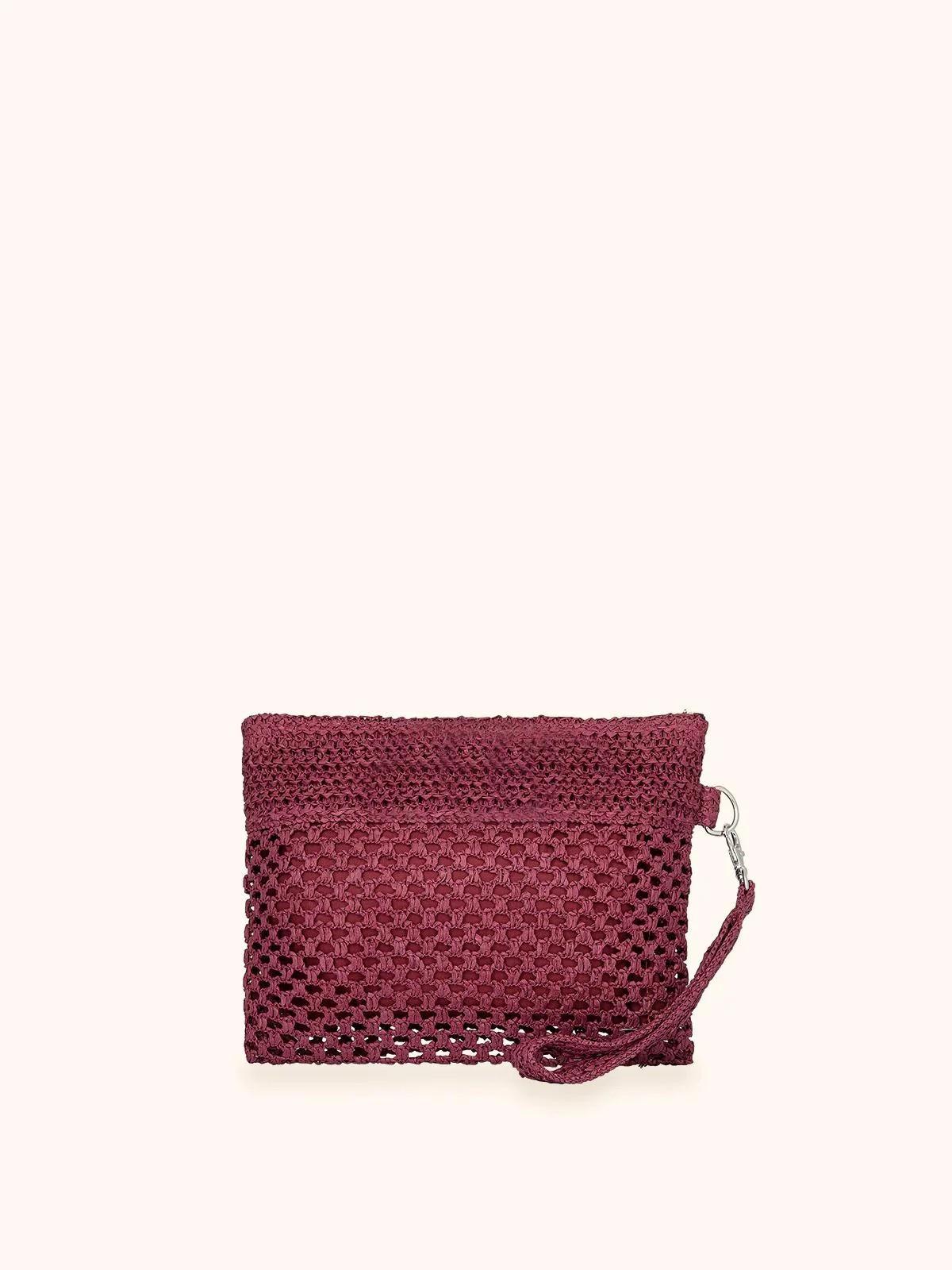 Mini pochette in rafia MA26SW0055 PL ME FUI 