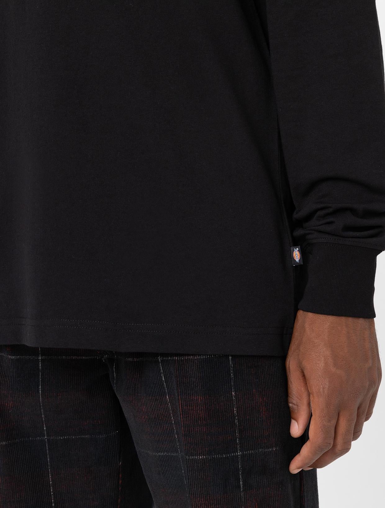 T-shirt Luray a maniche lunghe con taschino DK0A4YGH BLK1 DICKIES 