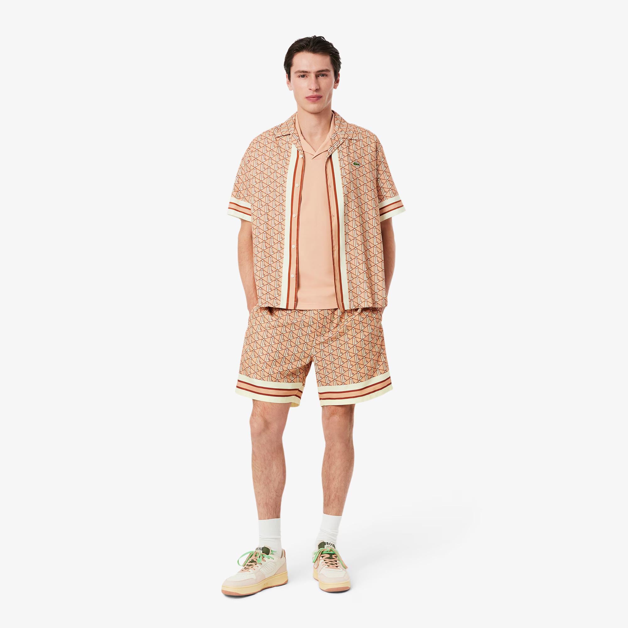 Camicia con monogramma CH9094 F9I LACOSTE 