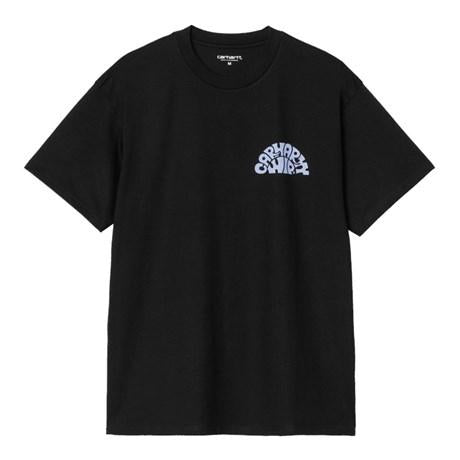 S/S Jazzy T-Shirt nera I034665 2XFXX CARHARTT WIP 