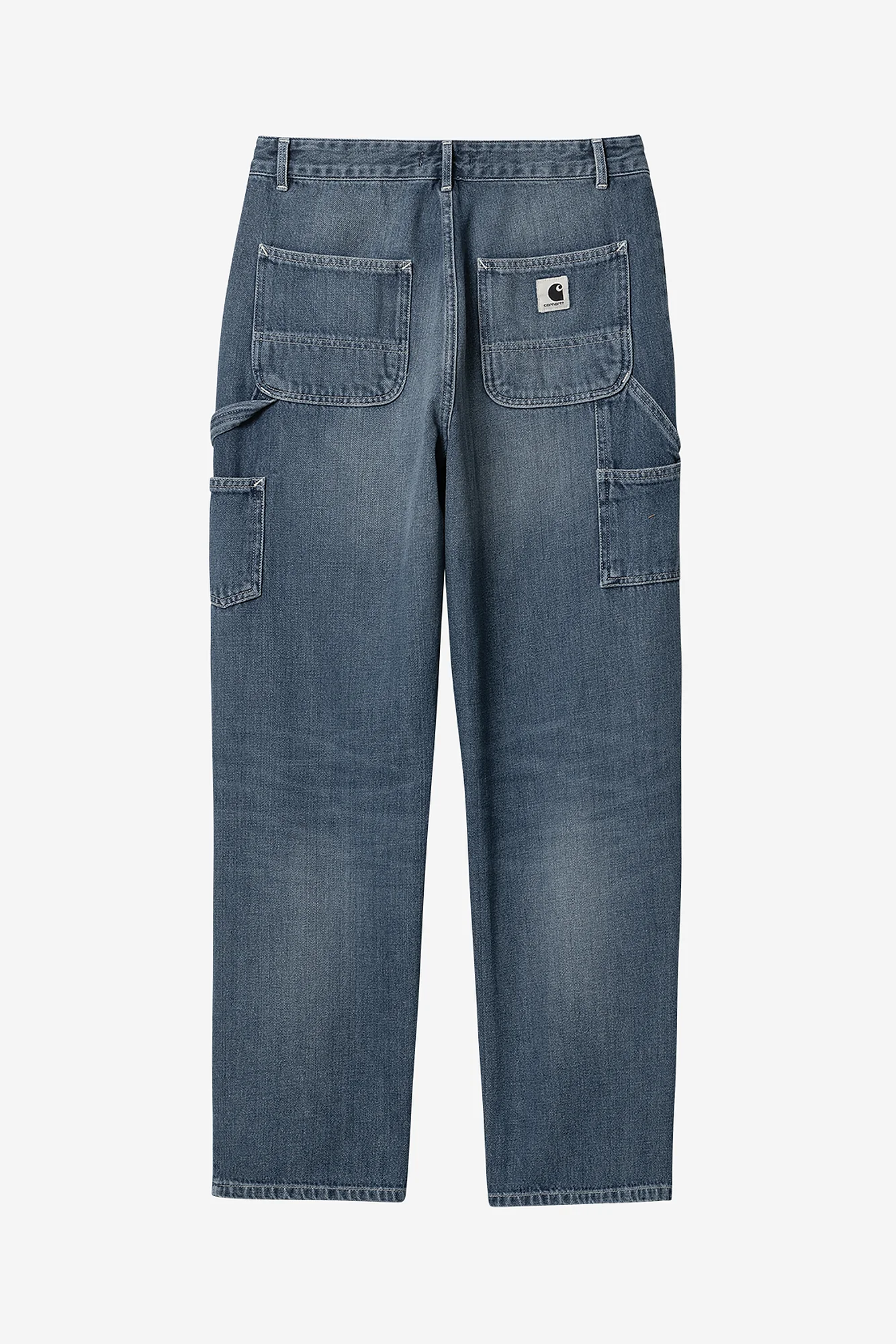 Pantaloni jeans Women's Pierce Pant Straight blue dark used washed I031251 014L CARHARTT WIP 