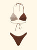 Women's brown bikini