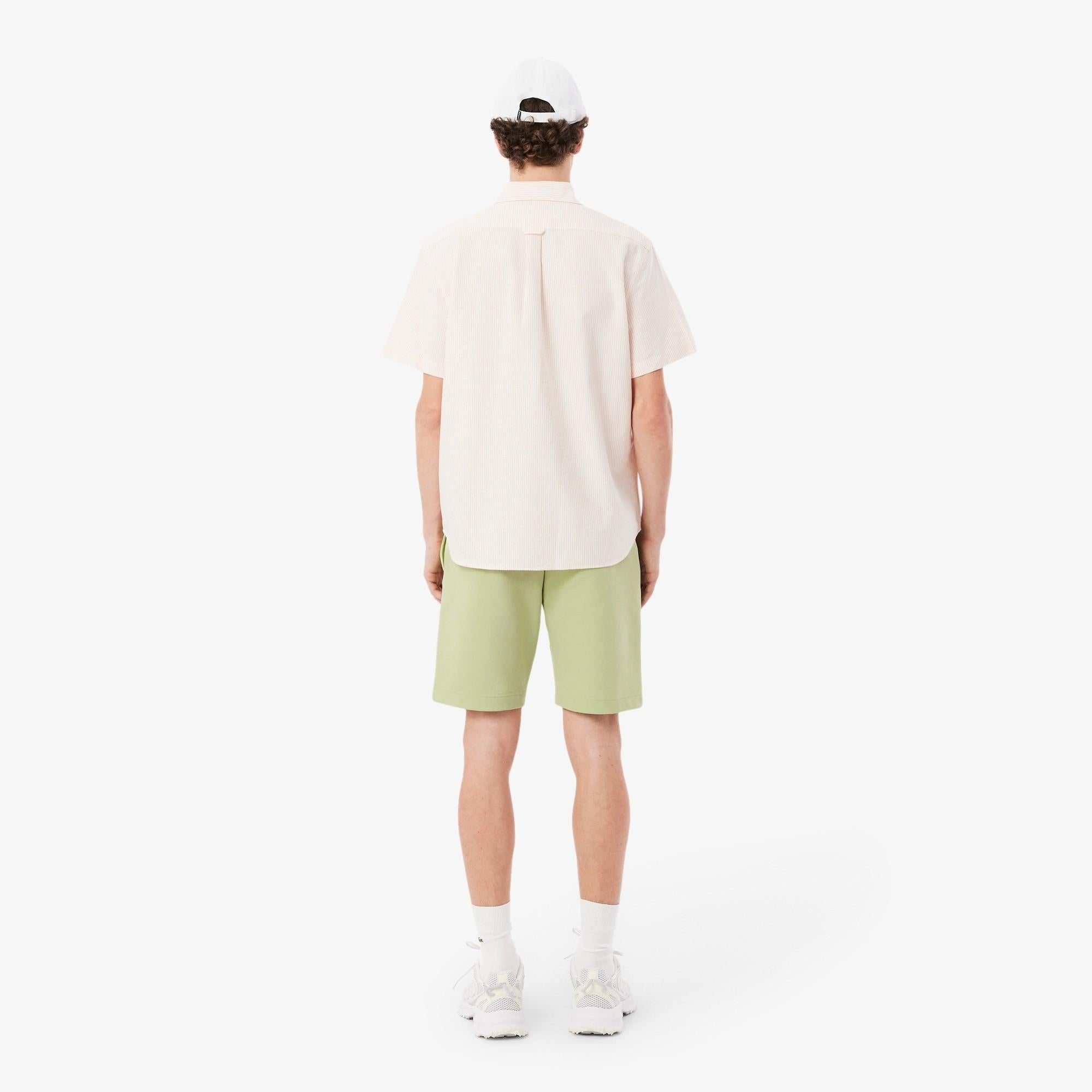 Shorts in tessuto felpato regular fit GH9860 UYB LACOSTE 