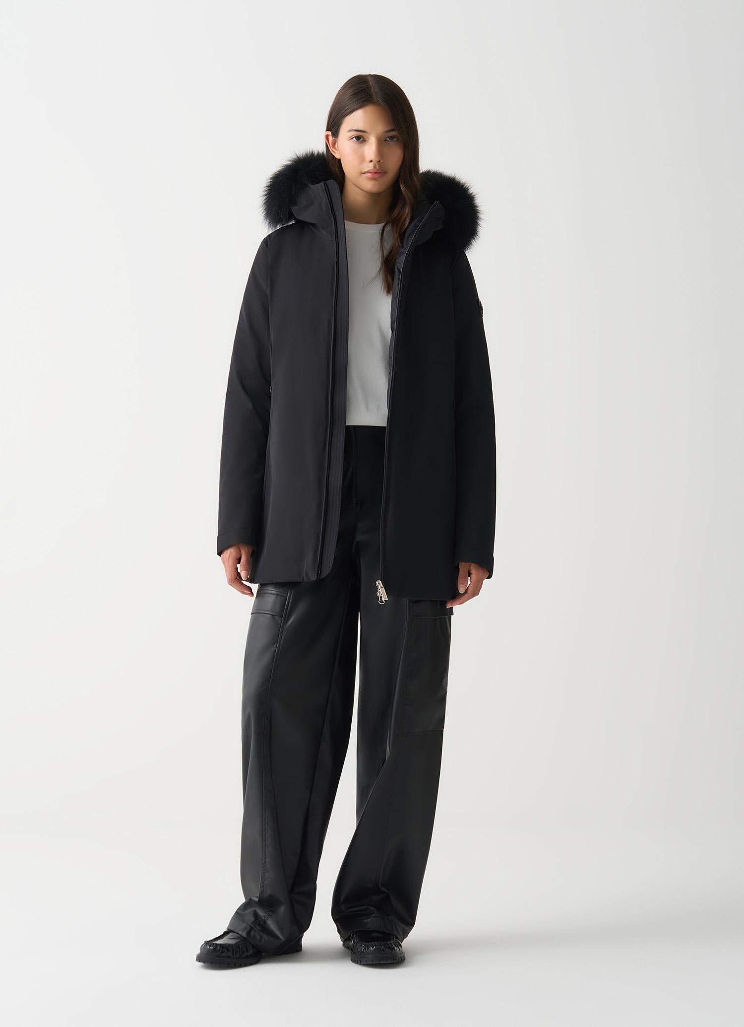Piumino impermeabile con pelliccia 2267E4ZL 99 COLMAR 