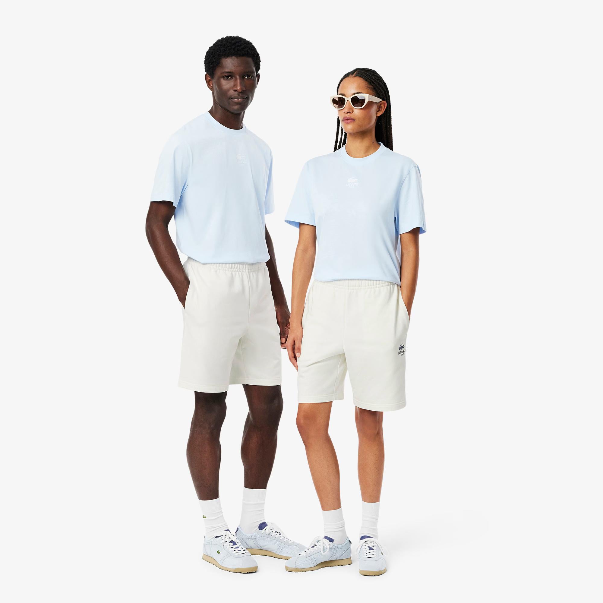 Shorts in cotone felpato GH0990 70V LACOSTE 