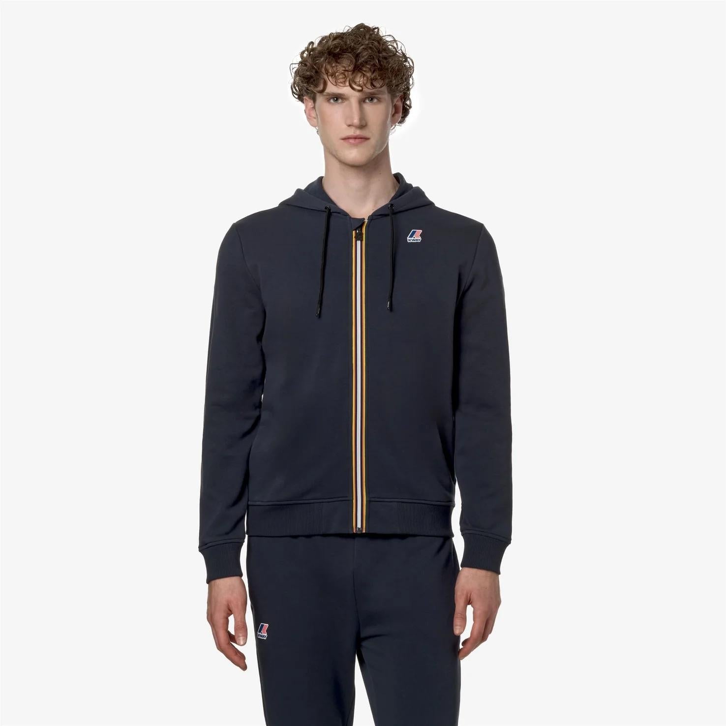 Giacca in pile unisex blu K4115ZW K89 K-WAY 