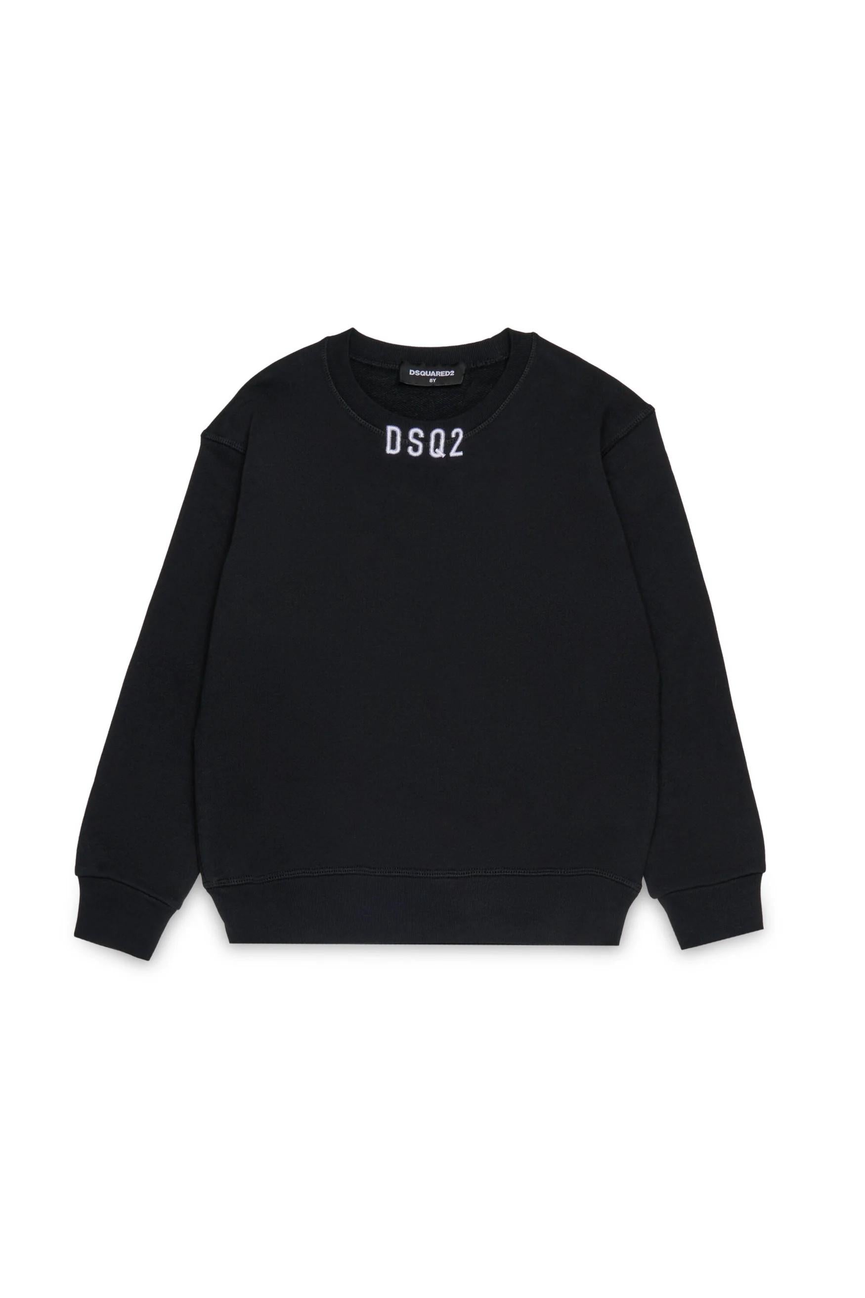 Felpa con logo ricamato DQ3017D0AEY DQ900 DSQUARED2 