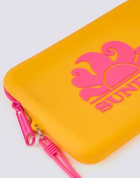 Mini pochette in gomma con logo AW748ABSL100 A7101 SUNDEK 