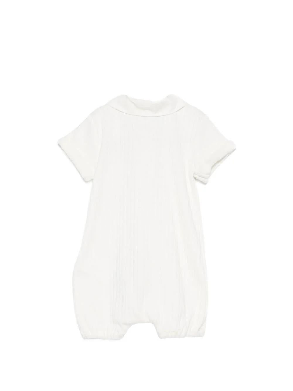 Tutina per neonati con applicazione Teddy Bear MUY08YLAA55 10063 MOSCHINO BABY 