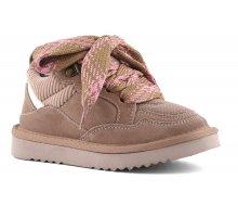 Sneaker in pelle scamosciata con lacci maxi HCYK265 MAV COLORS OF CALIFORNIA 