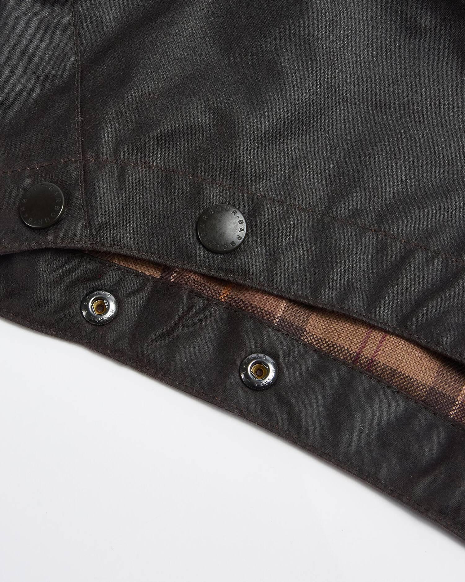 Cappuccio in cotone cerato MHO0004 RU52 BARBOUR 