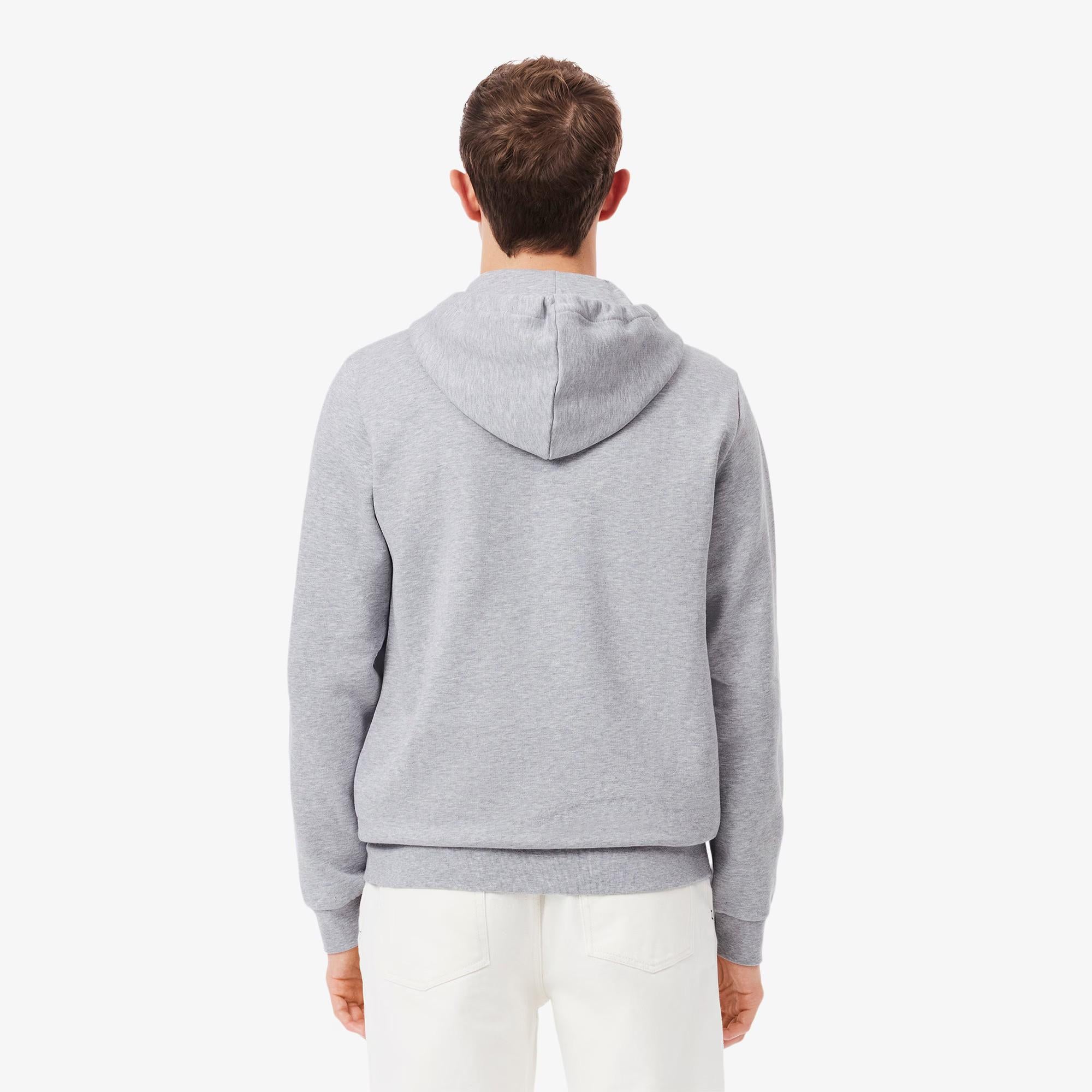 Felpa con cappuccio con zip SH9626 CCA LACOSTE 