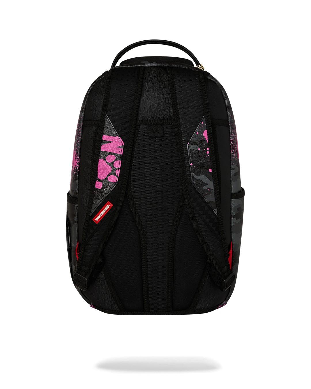 Peanuts Snoopy pink stencil dlxsv backpack 910B8781 NSZ SPRAYGROUND 