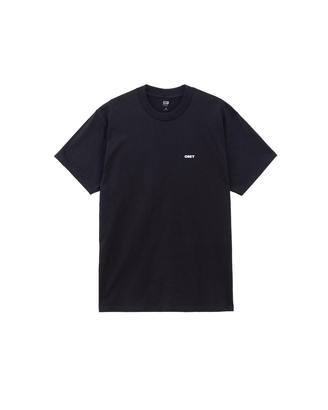 T-shirt girocollo  165264051 BLK OBEY 