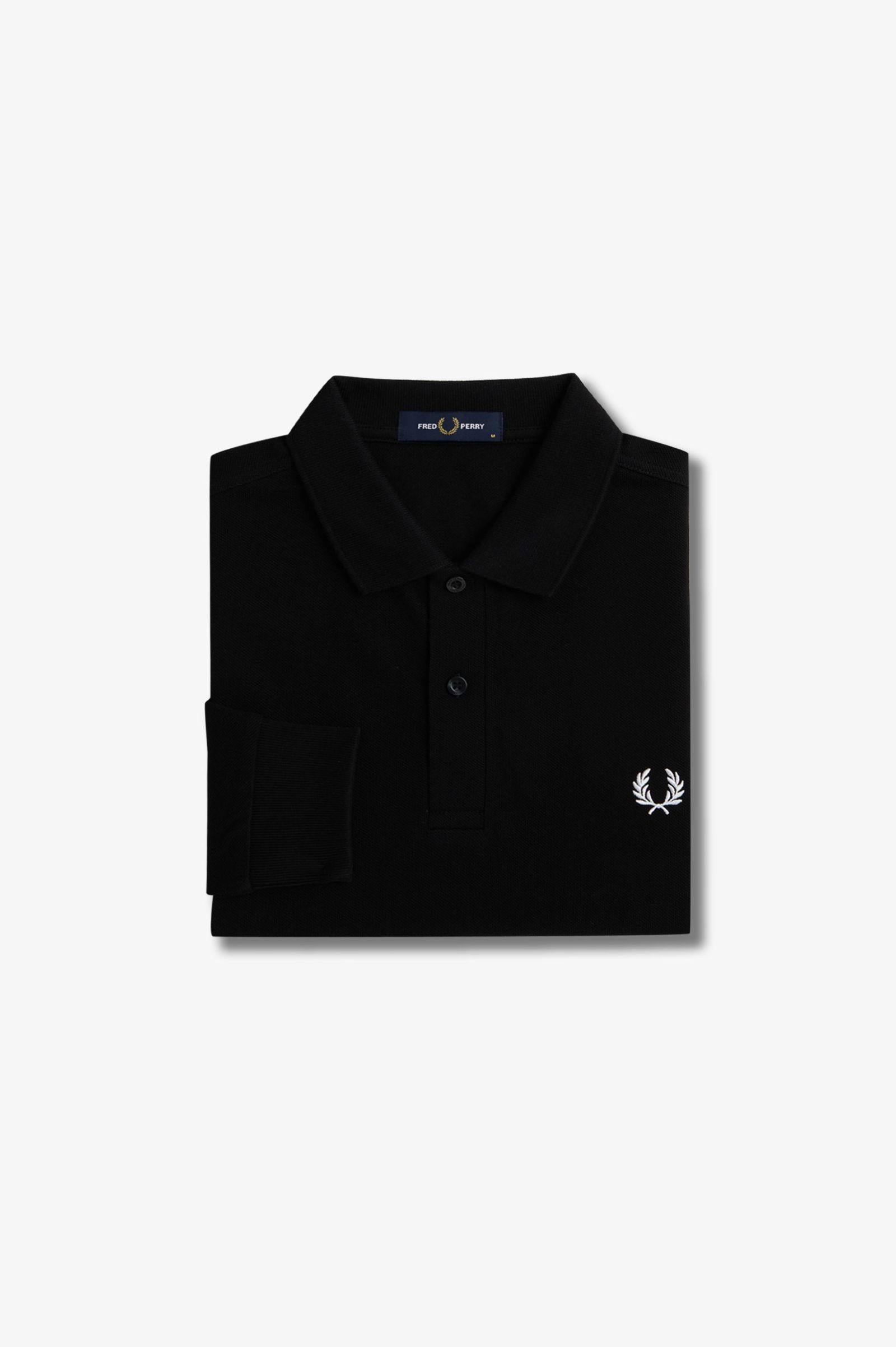 Polo a maniche lunghe M600655 350 FRED PERRY 