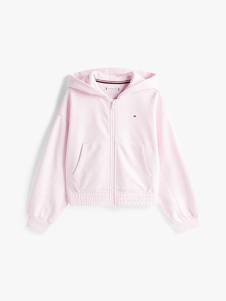 Felpa relaxed fit con cappuccio e zip KG0KG08688J TOG TOMMY HILFIGER 