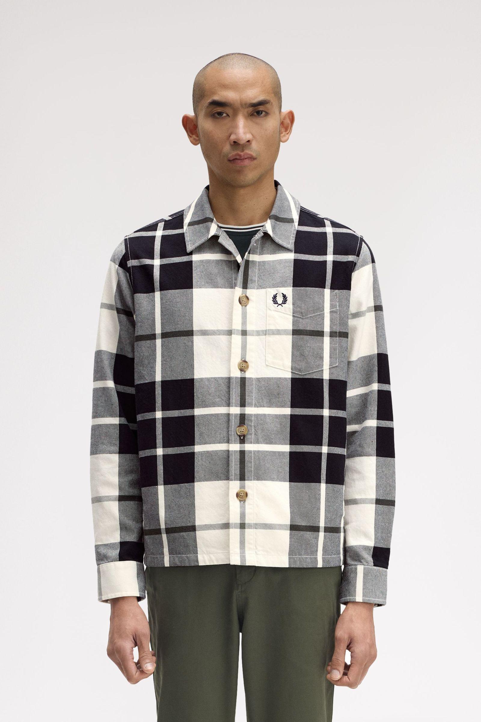 Overshirt in velluto a coste M172455 560 FRED PERRY 