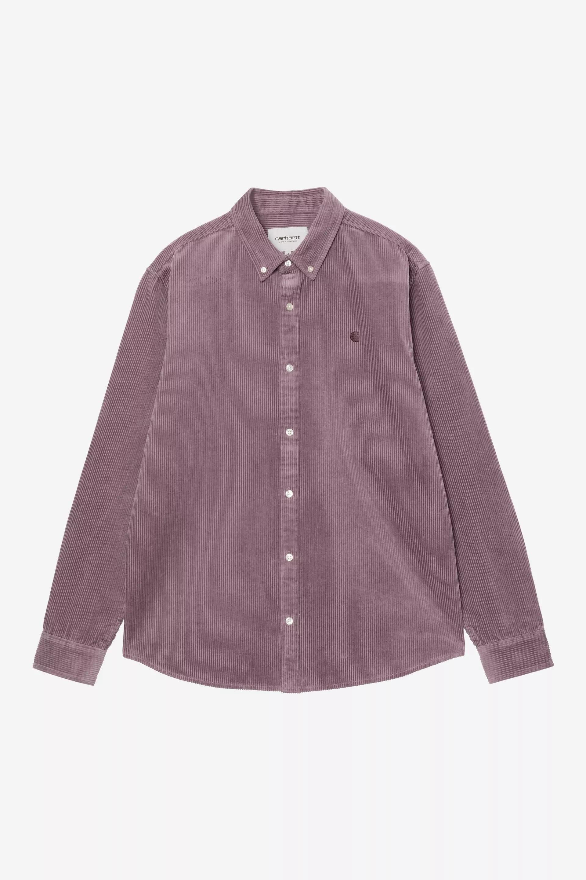 L/S Madison Cord Shirt I029958 39PXX CARHARTT WIP 