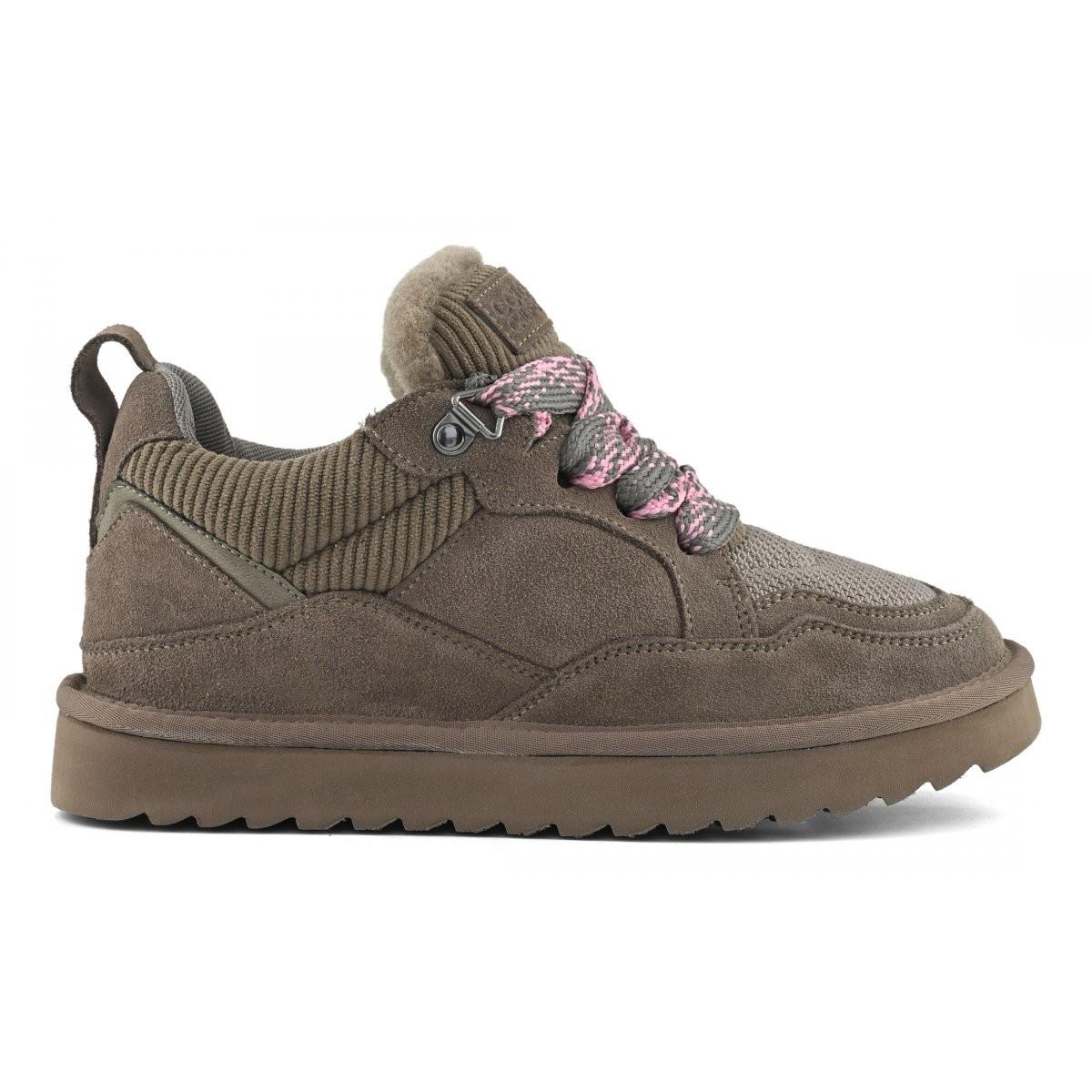 Sneaker in pelle scamosciata con lacci maxi HCYW261 TAU COLORS OF CALIFORNIA 