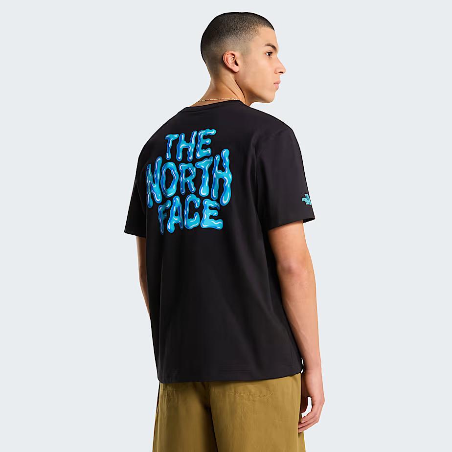 T-shirt Drip Logo Relaxed con grafica NF0A8GAB JK31 THE NORTH FACE 