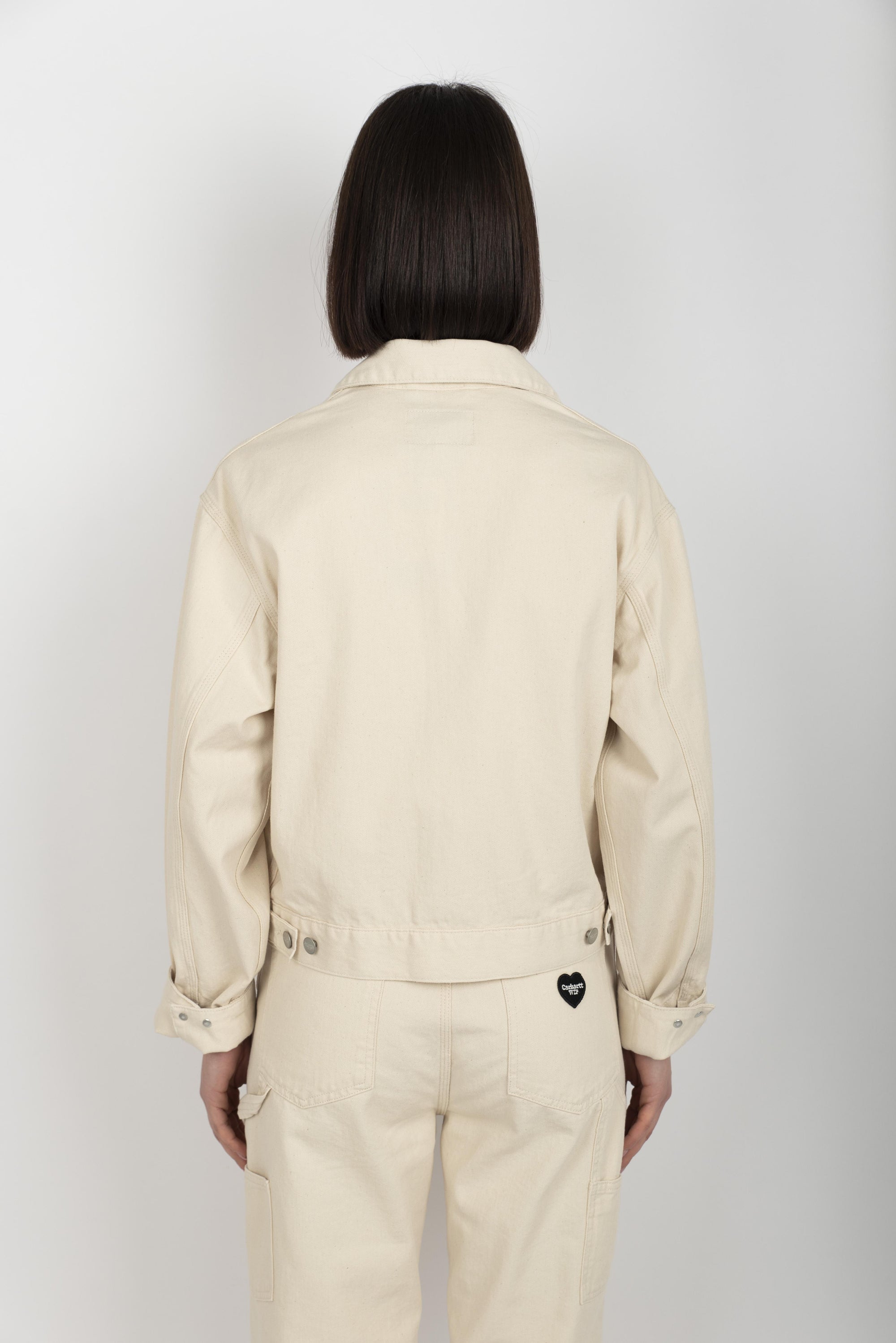 Giubbino Women's Drewe Jacket natural rinsed  I034845 0502 CARHARTT WIP 