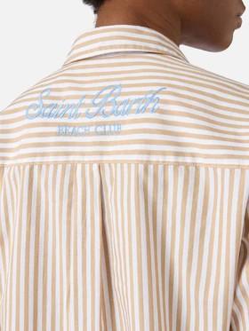 Camicia Brigitte con ricamo BRIG001 00724L MC2 SAINT BARTH 
