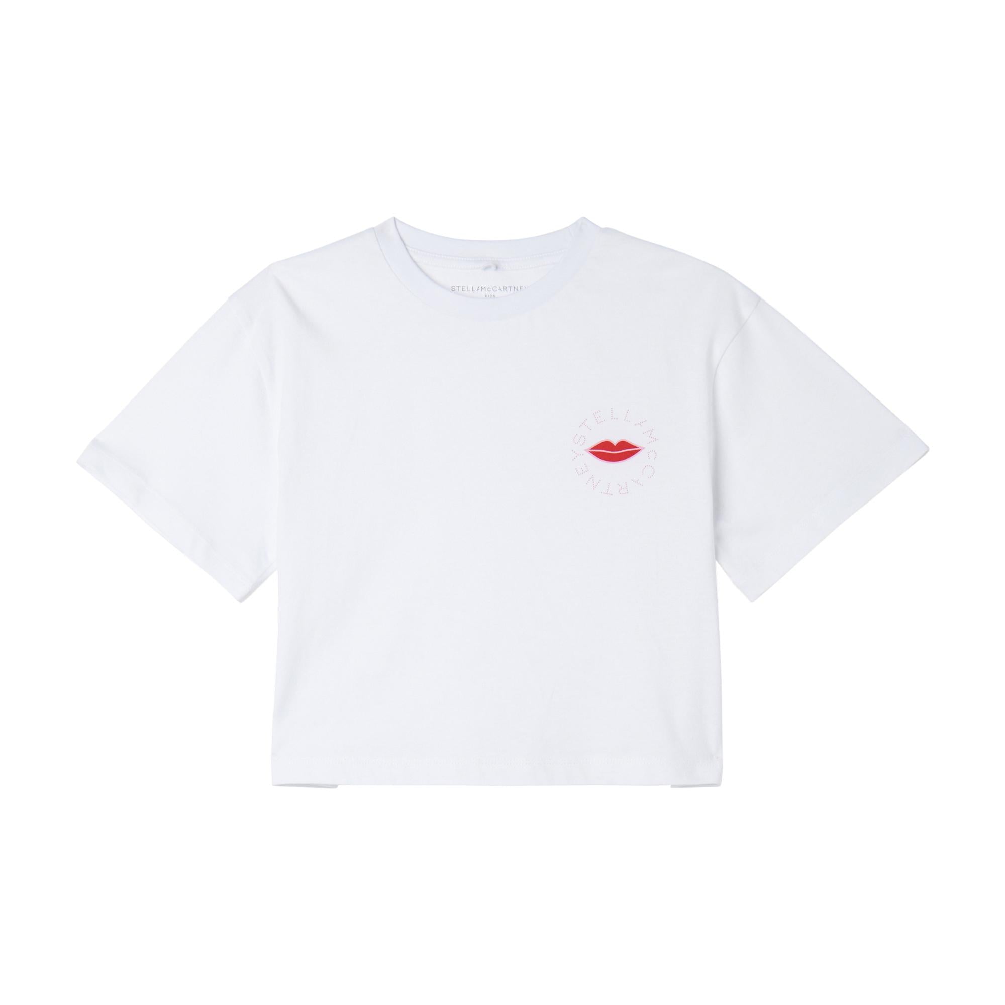 T-shirt con disegno TX8D41Z0434 100 STELLA MCCARTNEY 