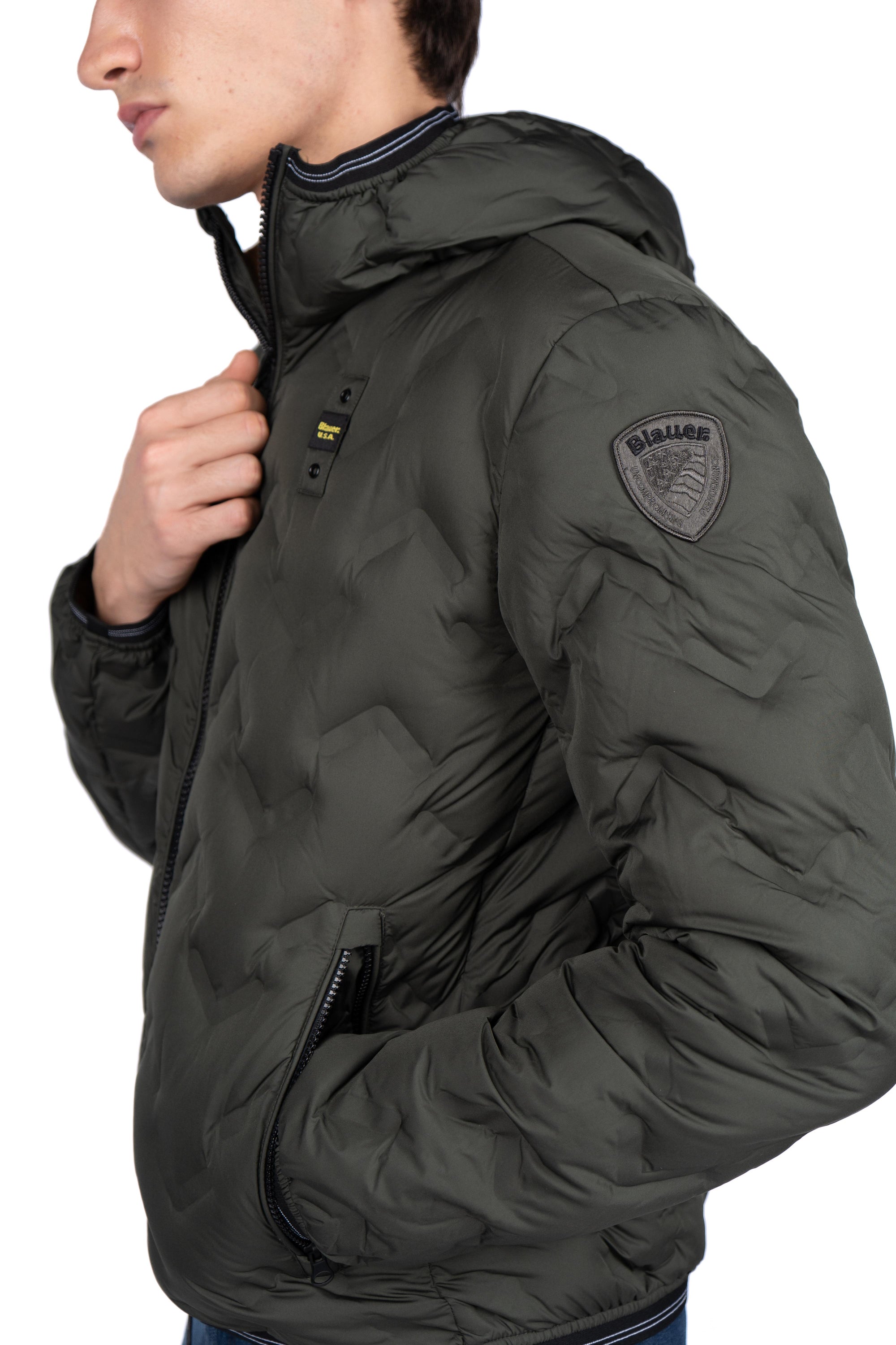 Piumino Piery 25WBLUC03233 678TB BLAUER 