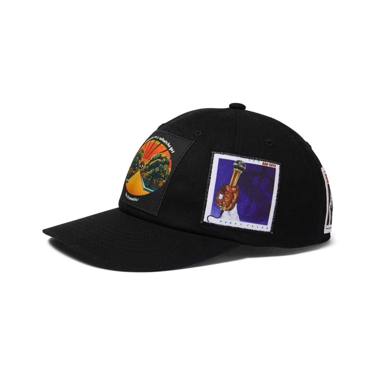 HUF x Stax Patches Snapback Hat HT00847 BLACK HUF 