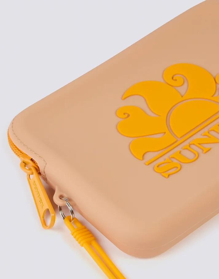 Mini borsa in gomma con logo AW748ABSL100 A7201 SUNDEK 