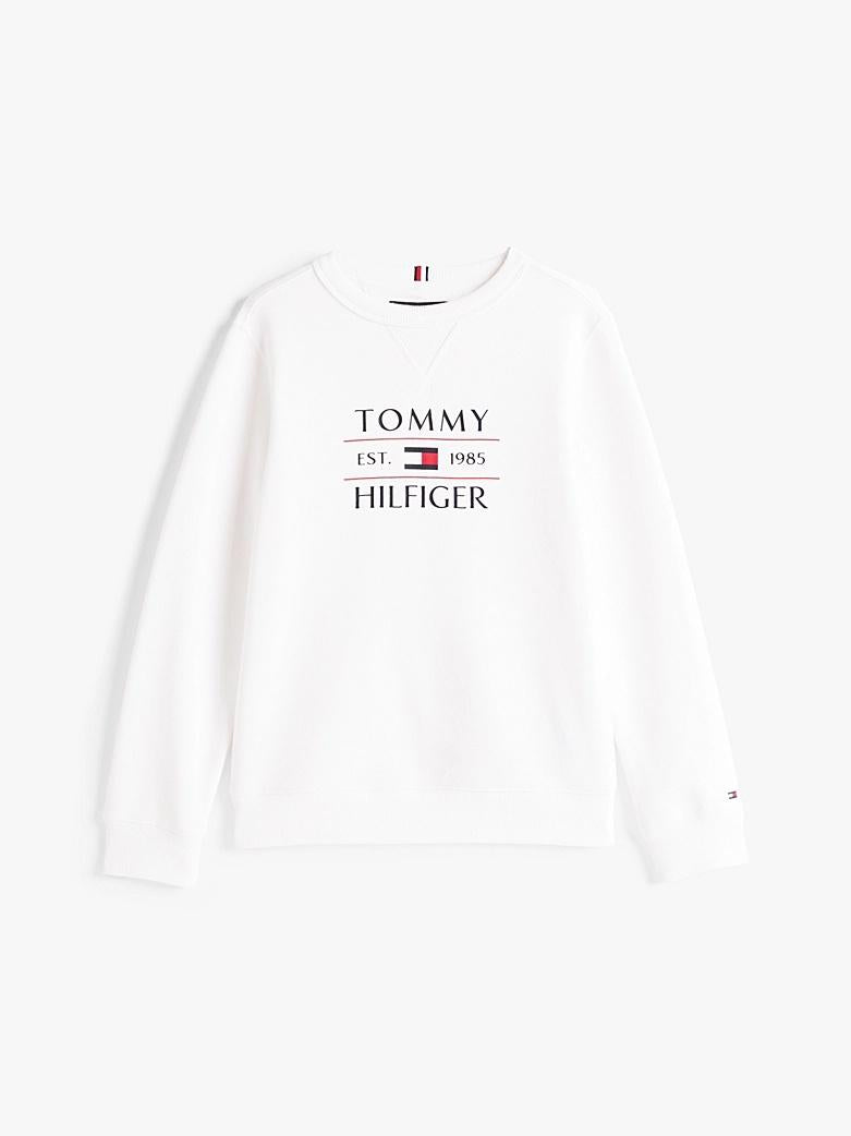 Felpa con logo KB0KB09569J YBR TOMMY HILFIGER 