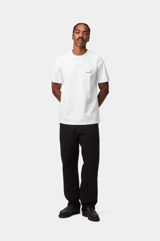 S/S American Script T-Shirt I029956 02XX CARHARTT WIP 