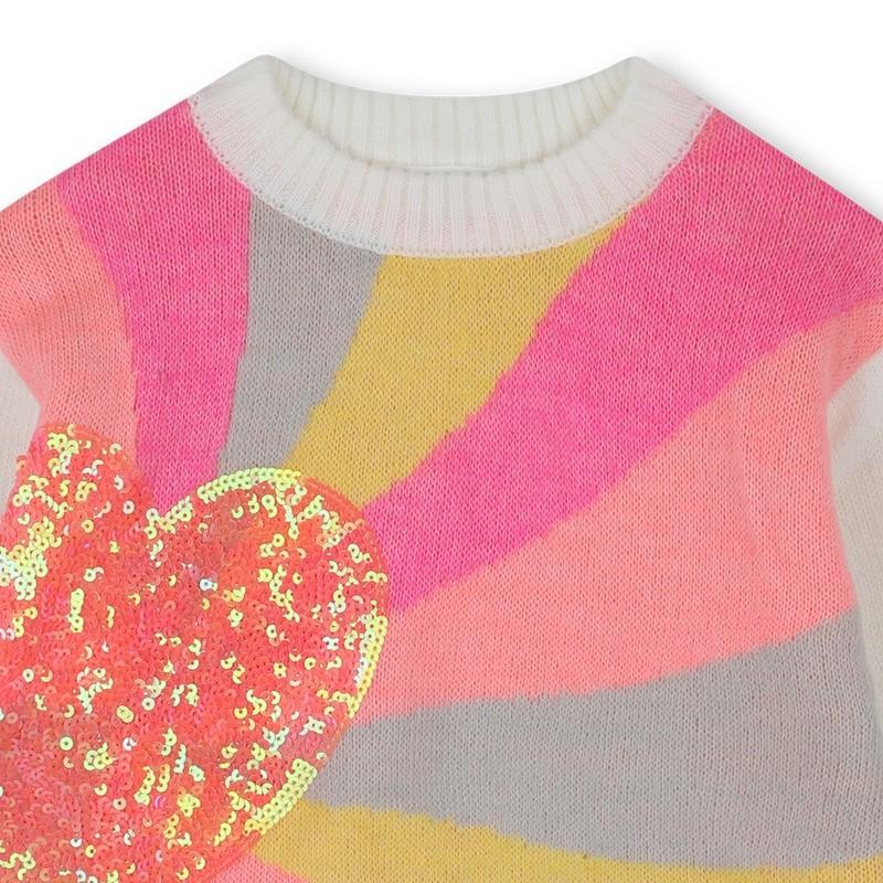 Maglione lavorato a maglia U21379 121 BILLIEBLUSH 