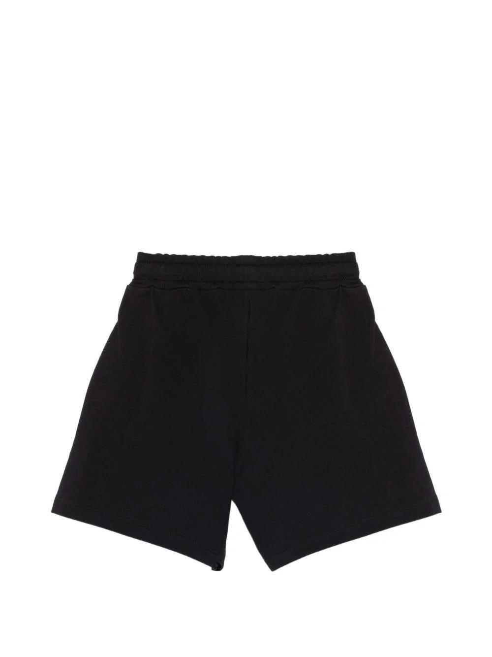 Shorts con dettagli in strass HDQ020LDA25 60100A MOSCHINO KID 