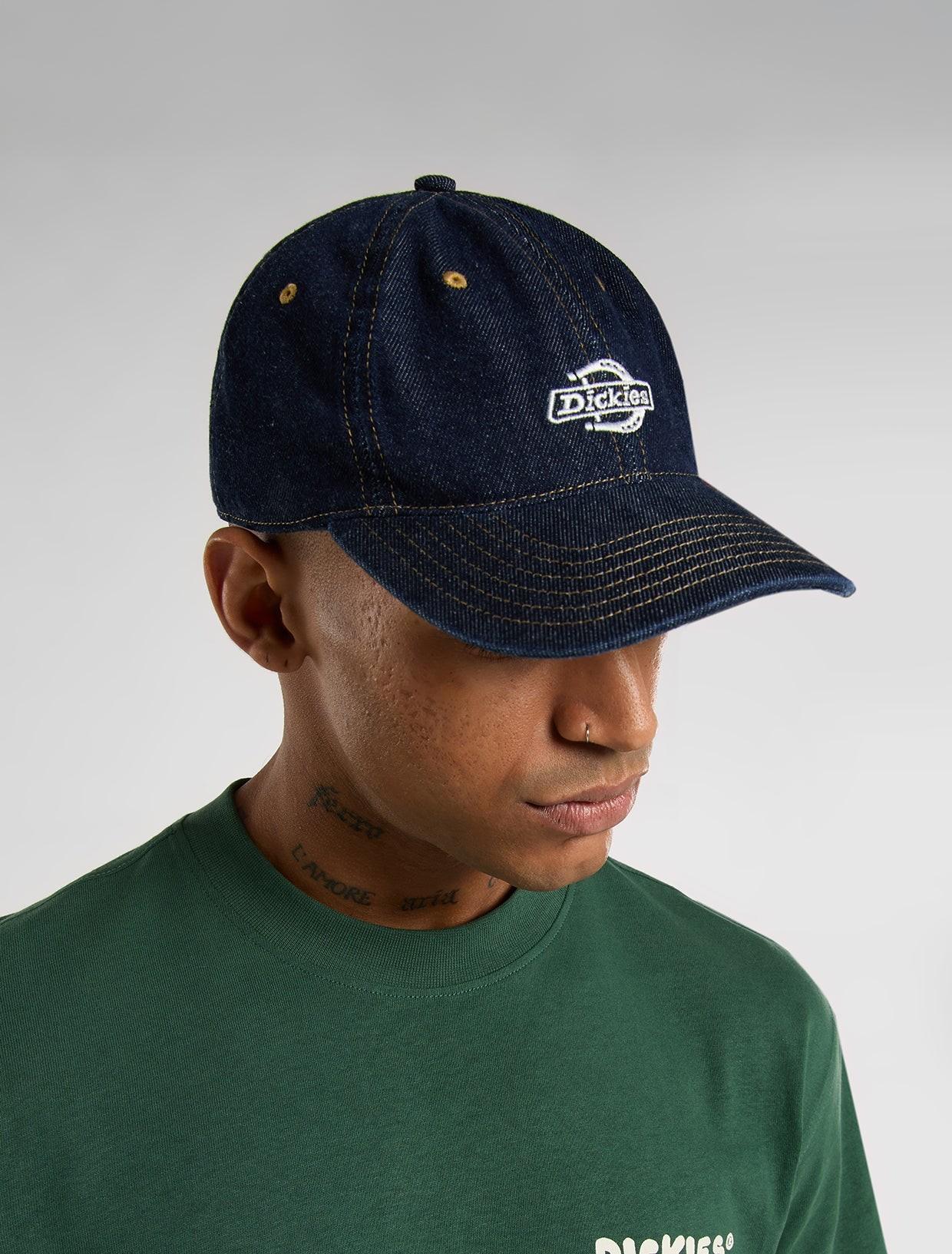 Cappellino da baseball in jeans DK0A867H RIN1 DICKIES 